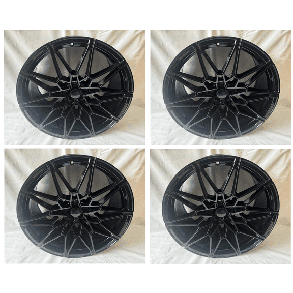 4pc New 20" Wheels For BMW 328xi 325xi 330xi 335xi Black Rims Set