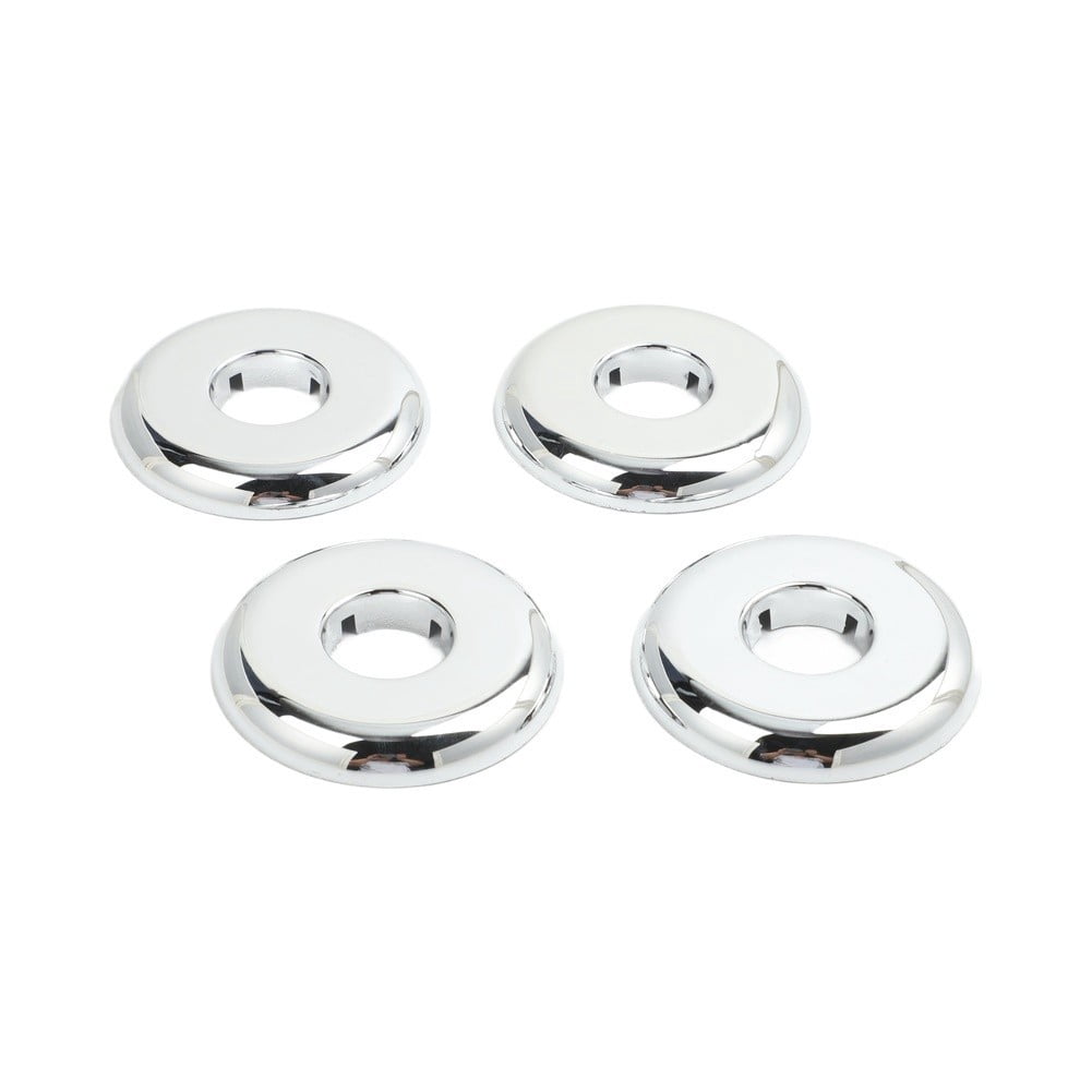 4pc Plastic Radiator Pipe Cover Collar 3 8