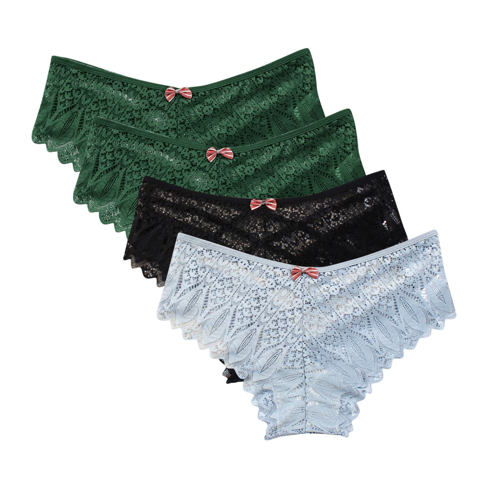 4pc All Season Panties for Women Lightweight Women Lingerie G-string ...