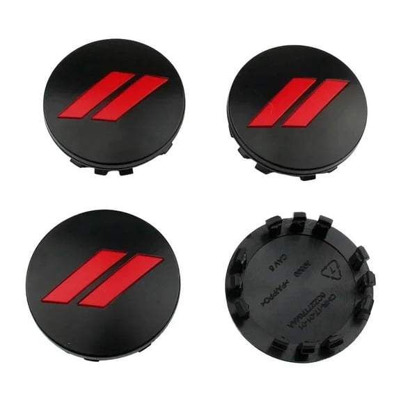 4pc Set 63mm 2.5-Inch // Slash Rim Center Cap Cover Replacements For Dodge Charger Challenger Durango