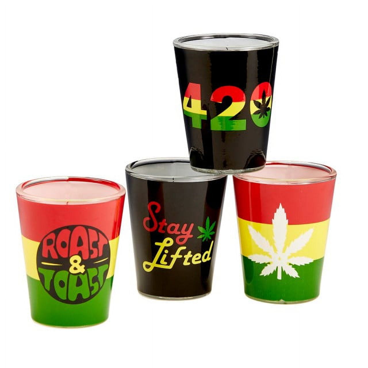 20 MINI-ME 2 ounce RED PARTY CUPS small Plastic shot glass bar cup HEFTY