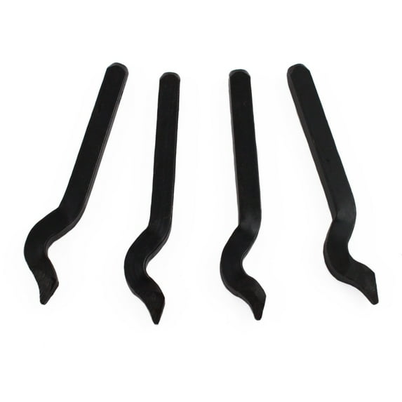 4pc Silver and Gold Metal Purity Karat Marking Stamp Set 10k 18k 22k 958 Silver