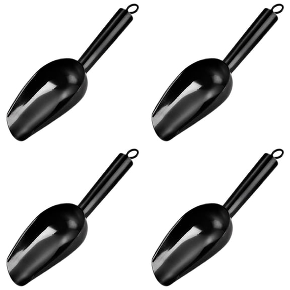 4pc Stainless Multi Purpose Free Ice/Grain//Candy/Coffee Spoon Assorted Colors (Rainbow/Black/Gold/Rose Gold/Silver),multifunctional snack spatula