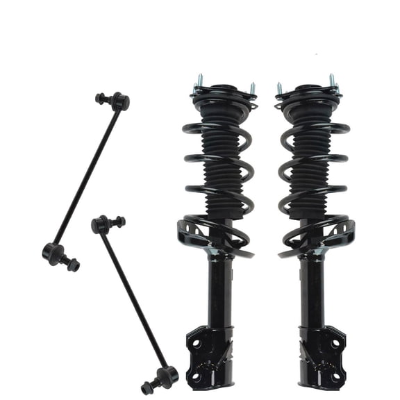 4pc Suspension Kit Complete Loaded Strut Assemblies w/ Sway Bar End Links
