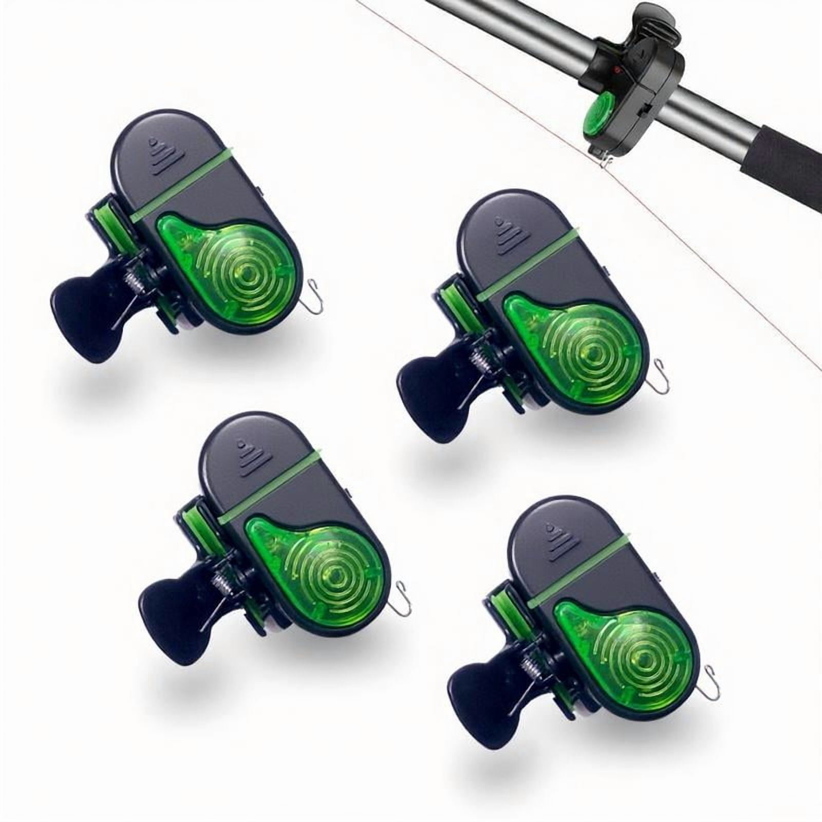 electronic fishing pole alarm Rod Bite Buzzer with Bright LED Indicator Fishing Bite Alarm Electronic