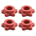 thumbnail image 1 of 4pc Weight Check Nut Barbell Bar Clips Spin Lock Screw Dumbbell Spinlock Collars, 1 of 6