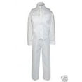 thumbnail image 1 of 4pc White Boy Teen Kid Child Church Communion Christening Vest Tie Suit Set 5-20, 1 of 4