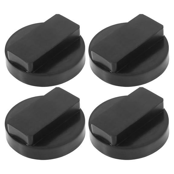 4pcs 0.87"x2.36" Car Jack Pad Support Rubber Frame Rail Protector Adapter for BMW
