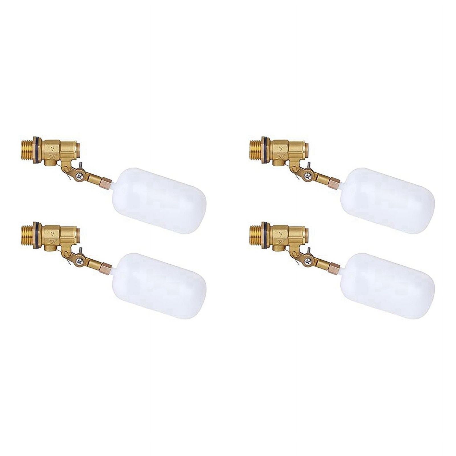 4pcs 1/2 Inch Float Valve, Water Float Valve for Pond Float Valve