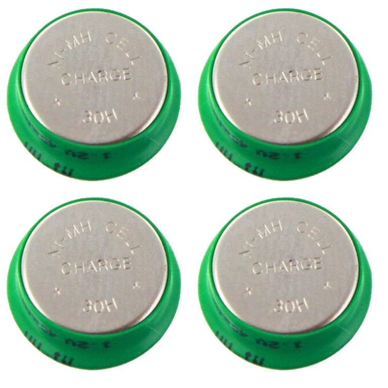 40H 1.2 Volt NiMH Button Cell Battery (H40) : : Electronics