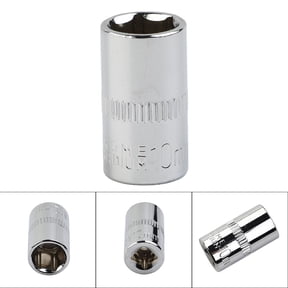 4pcs 1/4-inch Drive 10mm Shallow Socket Set for DIY Automotive Repairs