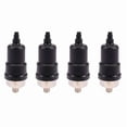 thumbnail image 1 of 4pcs 1/8 Inch Male QPM11-NO Adjustable Diaphragm Type Pressure Switch Normal Open,4X pressure switch,Black, 1 of 8