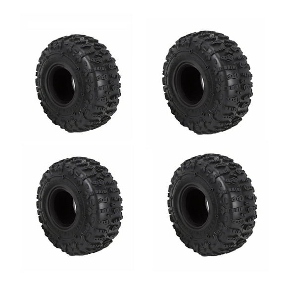 4pcs 1.9Inch and Tires for SCX10 1/10 Crawler Car Wheel Crawler Tires & Rim for Car