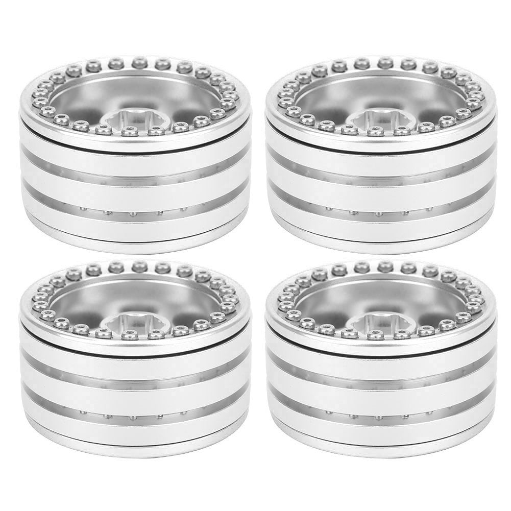 4Pcs 1.9" Alloy Beadlock Wheels For 1/10 Scale RC Crawler (SCX10, TRX4, D90) - Electric Vehicle Upgrade 7 thumbnail image