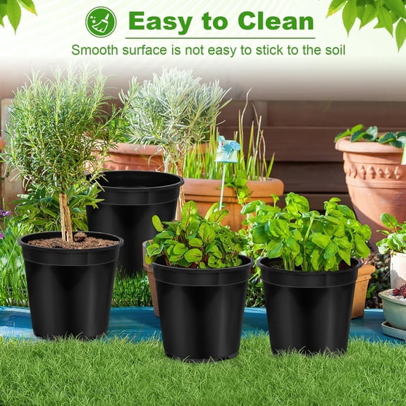 4pcs 10 Gallon Pots for Plants