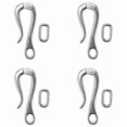 thumbnail image 1 of 4pcs 100mm Pelican Hook & Eye with Quick Release Link Stainless Steel 316 Marine Boat Hardware, 1 of 8
