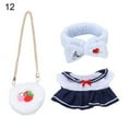 thumbnail image 1 of 4pcs 11.8" Doll Clothes Plushies Duck Clothes and Accessories Cute Mini Yellow Duck Lalafanfan Dolls For Children Birthday Gifts, 1 of 6