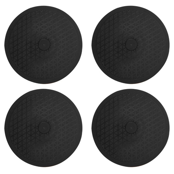 4pcs 12Inch Bonsai Turntable Rotating Plate Wheel Revolving Home Kitchen Display Stand