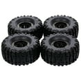 thumbnail image 1 of 4pcs 135mm 2.2' Rim Rubber Inflatable Tire Wheel Fits for RC Rock Crawler Car RC4WD, 1 of 1