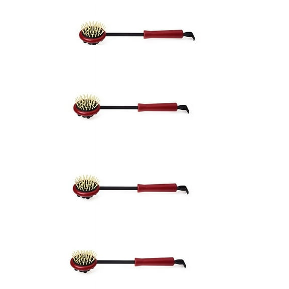 4pcs 17.5 inch Long Plastic Back Knock Scratcher Relaxing Massage Hammer