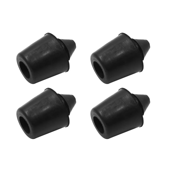 4pcs 17.5 x 24mm Buffer Mount Rubber Block Absorber for Car Trunk Hood