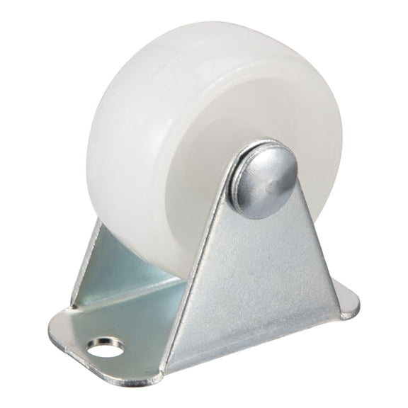 4pcs 2 Inch Fixed Caster Wheels PP Top Plate Mounted Caster Wheel 1.2inch Fixed