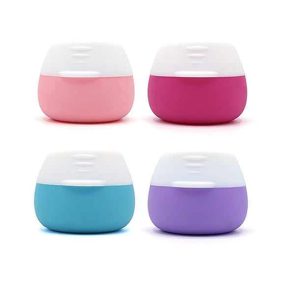 4pcs 20ML travel packing box silicone, medicine box