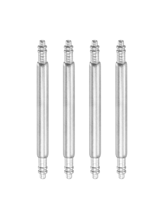 4Pcs 20mm Watch Spring Bar 1.8mm Thickness Band Pins Double Fringe Stainless Steel Replacement Pin for Watch Band Link