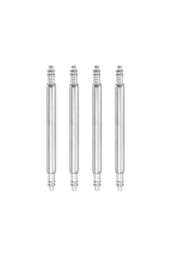 4pcs 22mm Watch Spring Bar 1.8mm Thickness Band Pins Double Fringe Stainless Steel Replacement Pin for Watch Band Link