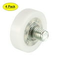 thumbnail image 1 of 4pcs 22x7x0.3mm Idler Bearing Pulley Sliding Conveyor Wheel Threaded Rod M6*7, 1 of 4