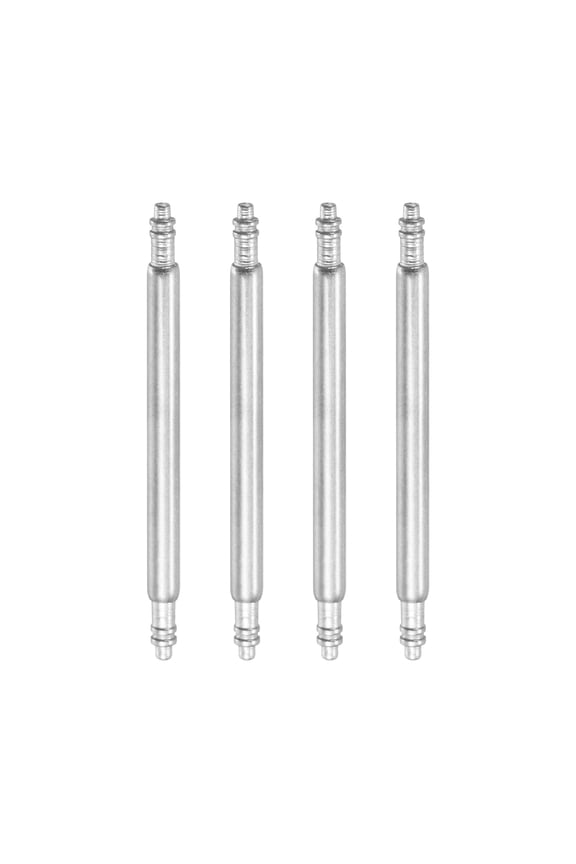 4pcs 25mm Watch Spring Bar 1.8mm Thickness Band Pins Double Fringe Stainless Steel Replacement Pin for Watch Band Link