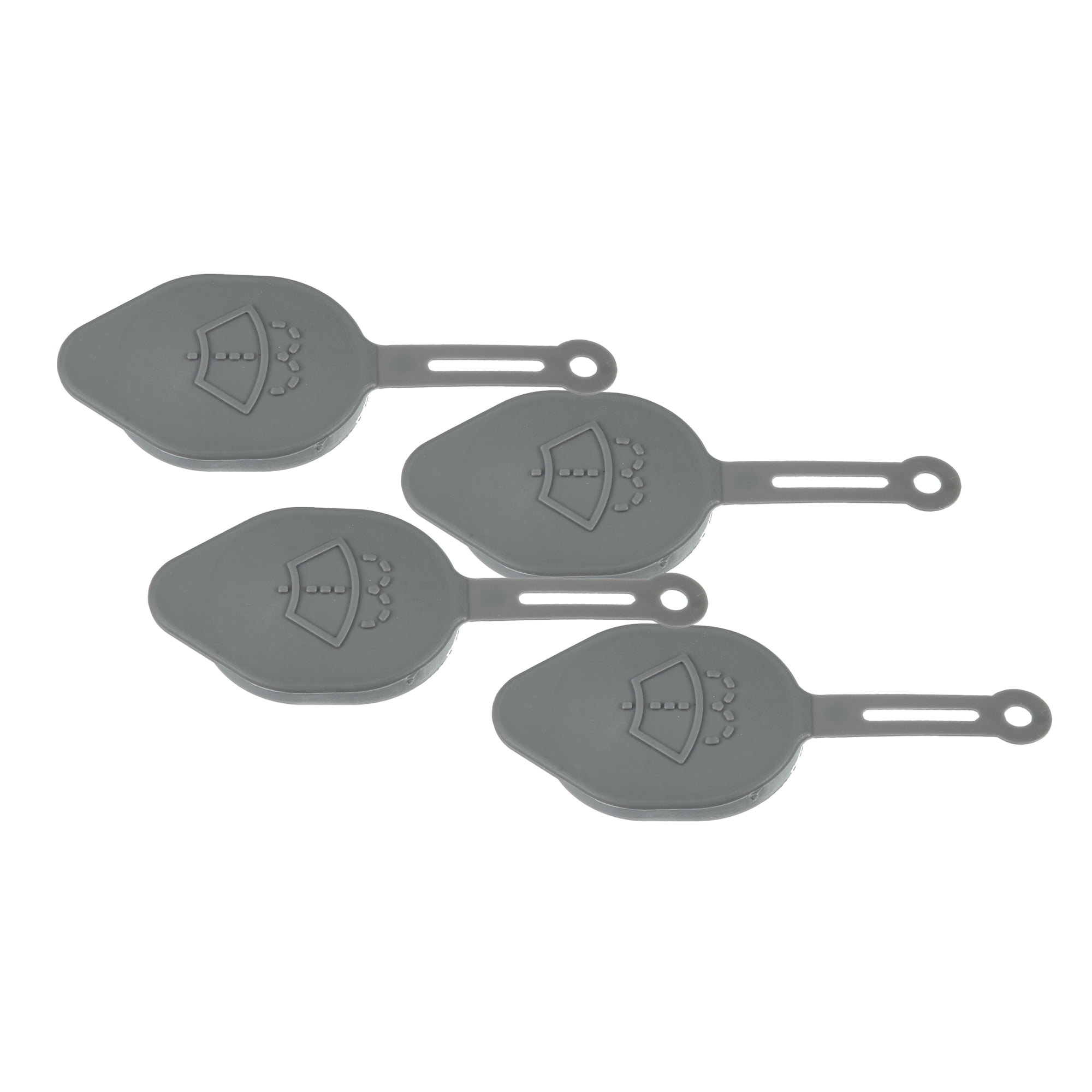 4pcs 28913JK60A Gray Windshield Wiper Washer Fluid Reservoir
