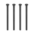 thumbnail image 1 of Uxcell 4Pcs 3.5 inch Door Hinge Pins, Removable Brushed Door Hinge for Wood Residential Door Replacement, Matte Black, 1 of 5