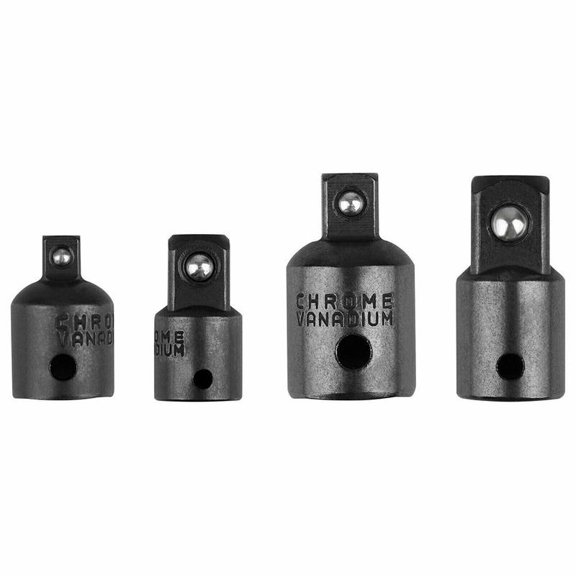 4pcs 3/8 to 1/4 1/2 inch Drive Ratchet Socket Adapter Reducer Converter