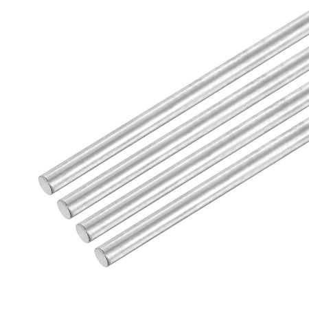 4pcs 304 Stainless Steel Round Rods 3mm x 320mm for RC DIY Craft Tool