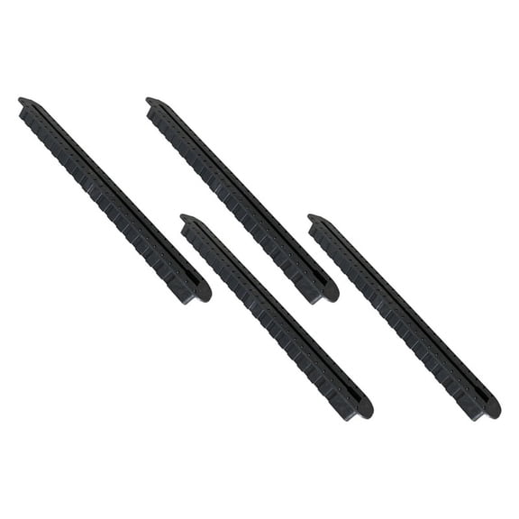 4pcs 400mm/15.75Inch Plastic Surfboard Fin Box Replacement Plug Fin Box Longboard Single Fin Surfboard SUP Fin Box,4 x Surfboard Fin Box,black