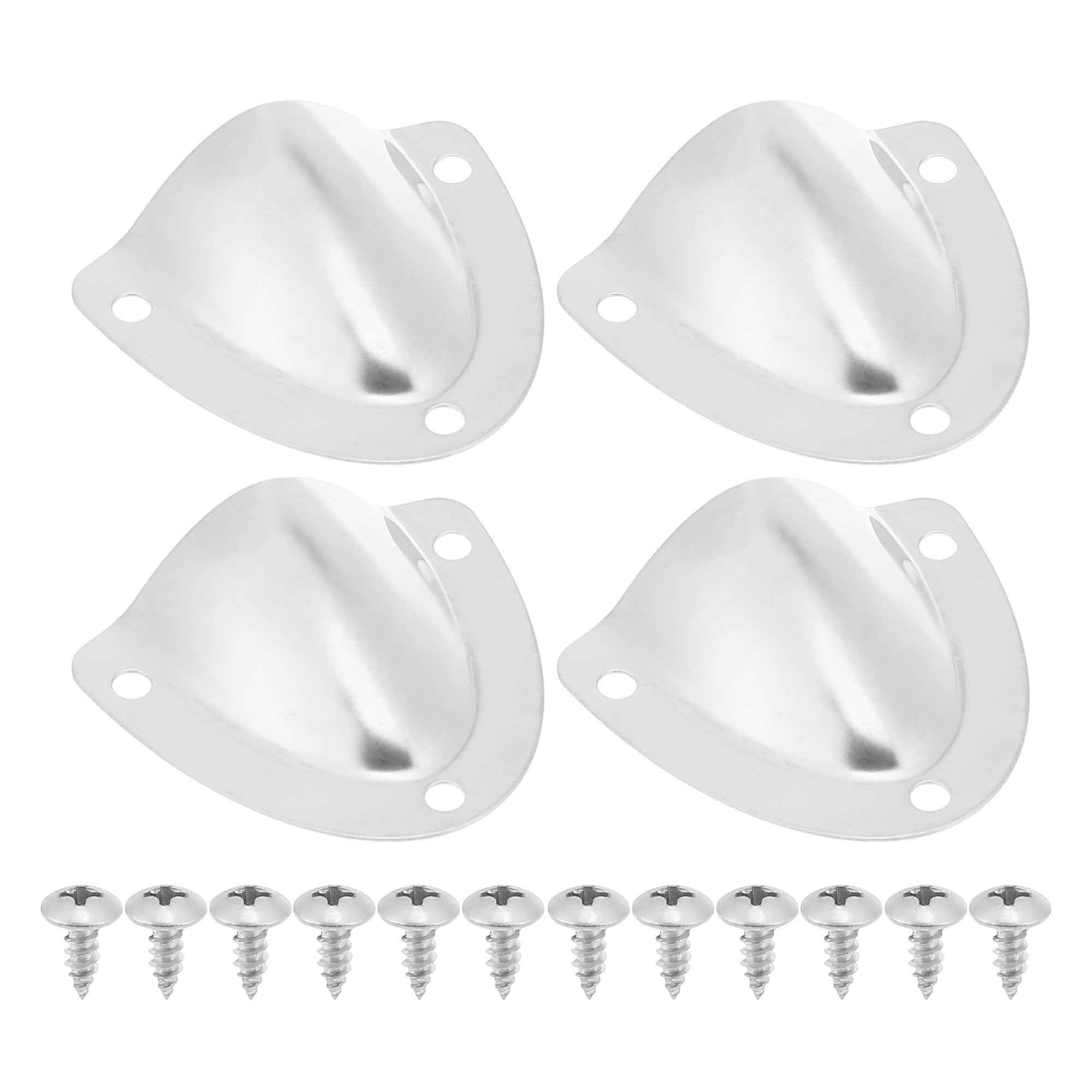 4pcs 45x40mm Boat Wire Cover 316 Stainless Steel Yacht Transducer Cable