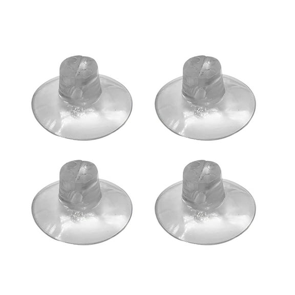 4pcs 4cm Bathroom Shower Connectors Strong Suction Cup Hanger Waterproof Wall Mounted Hooks Thicken Hangers for Kitchen