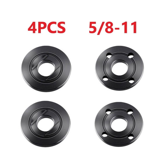 4pcs 5/8-11 Angle Grinder Flange Lock Nuts Inner Outer Set for DW for MKT