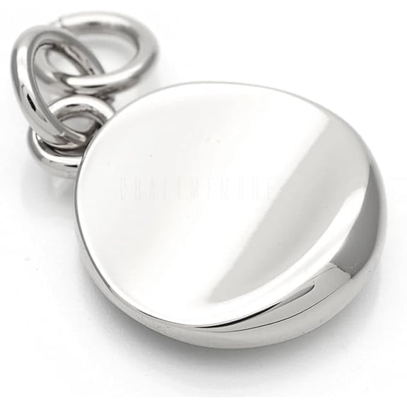 CRAFTME STUDIO 5/8 Inch Zipper Pull Tap Coil Zip Puller Quality Metal Zip Puller for Bag, Purse Craft and Sewing, 4 Pieces (Silver) VT326