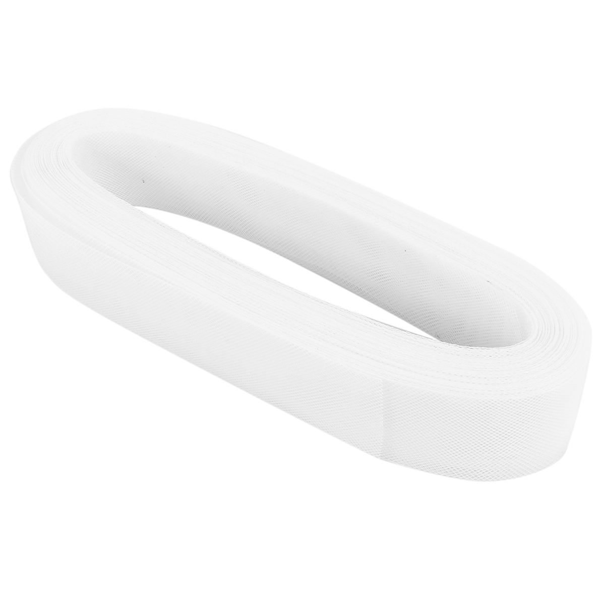 4pcs 50mm 50Yards Flat Stiff Plain Hard Crinoline Horsehair Mesh Braid