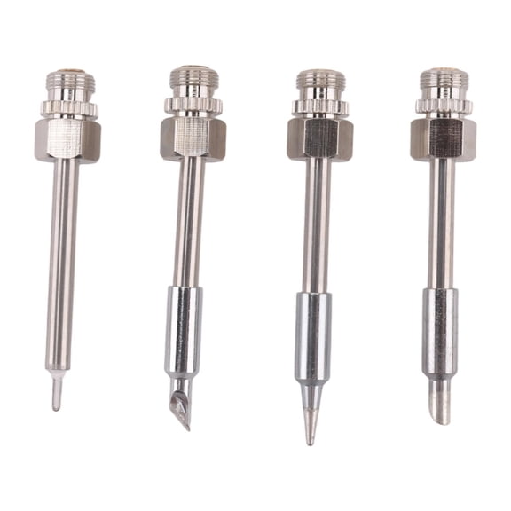 4pcs 510 Interface Soldering Tips and Burnt Threads for USB Rechargeable Temperature Adjustment Pen