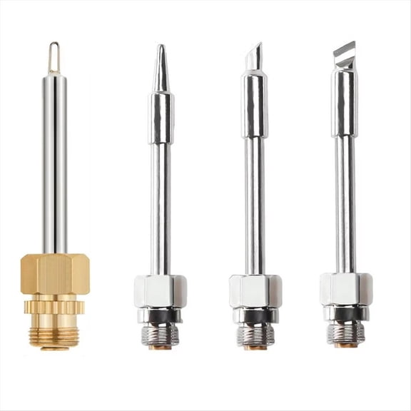4pcs 510 Interface Soldering Tips and Burnt Threads for USB Rechargeable Temperature Ad_wm25