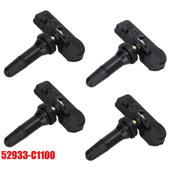 4pcs 52933-C1100 Car Tire Pressure Sensor For 2017-2019 Hyundai Creta Gensis G70 i20 ix35 Sonata Tucson 52933C1100 TPMS 433MHz