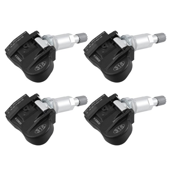 Unique Bargains 4pcs 56053030AB Tire Pressure Monitoring System Sensor 315MHz for Jeep Commander Base Limited 3.7L V6 - Gas