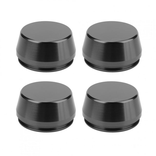 4pcs 56mm/2.2in Universal Wheel Rim Center Cap Hub Cover Aluminum