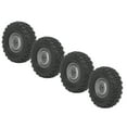 thumbnail image 1 of 4pcs 5mm Hex RC Rock Climbing Tires Super Grip Rubber Remote Control Off Road Car Tires for WPL, 1 of 8
