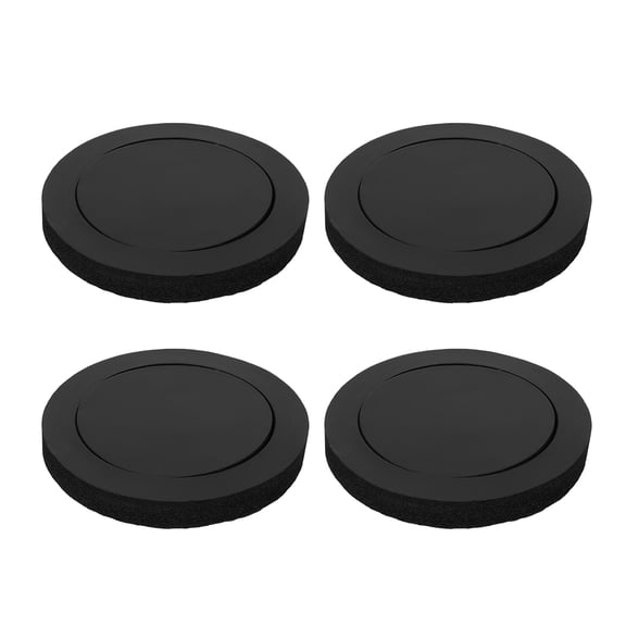 4pcs 6.5 Inch Car Speaker Ring Bass Door Trim Sound Insulation Cotton Self Adhesive Insulation Ring Self Car Interior Accessorry