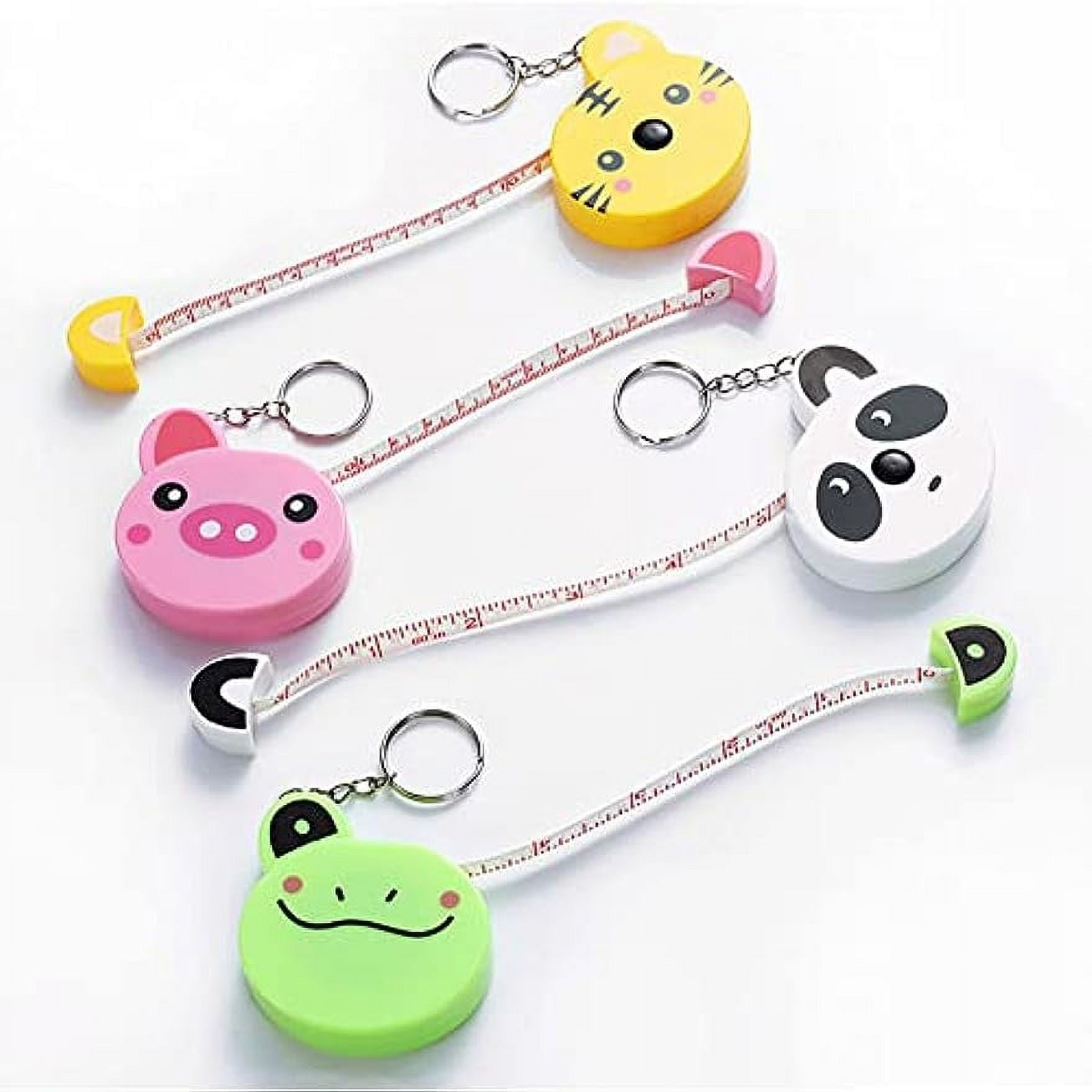 4pcs 60Inch 1.5 Meter Soft Retractable Measuring Tape for Body