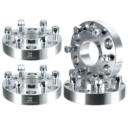 4pcs 6x5.5" 1.25'' Thickness Wheel Spacers Adapters for Chevy Silverado 1500 for GMC Sierra 1500